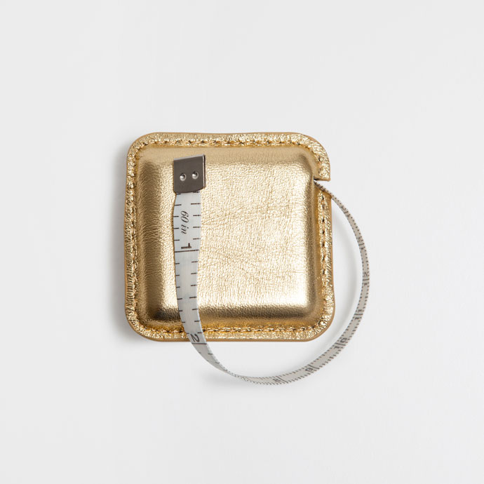 Mini Leather Wrapped Tape Measure